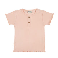 T-Shirt SS Rib Baby | Rose Chintz