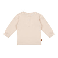 T-shirt Chérie LS Baby | Zilveren Pioenroos