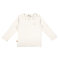 T-shirt met ruches voor baby's | Zeezout
