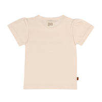 T-shirt Petite Chérie Baby | Zilveren pioen