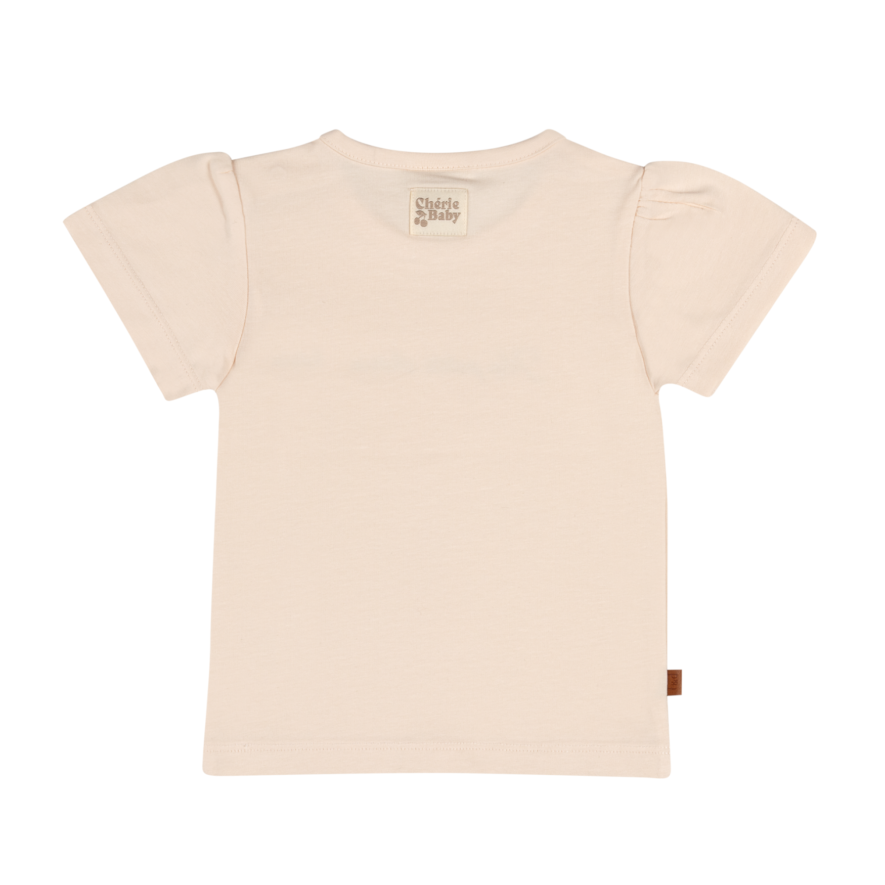 T-shirt Petite Chérie Baby | Zilveren pioen