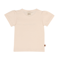 T-shirt Petite Chérie Kids | Zilveren pioen