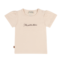 T-shirt Petite Chérie Baby | Zilveren pioen
