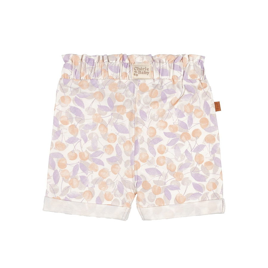 Korte broek Chérie Kids | Lavendel vorst