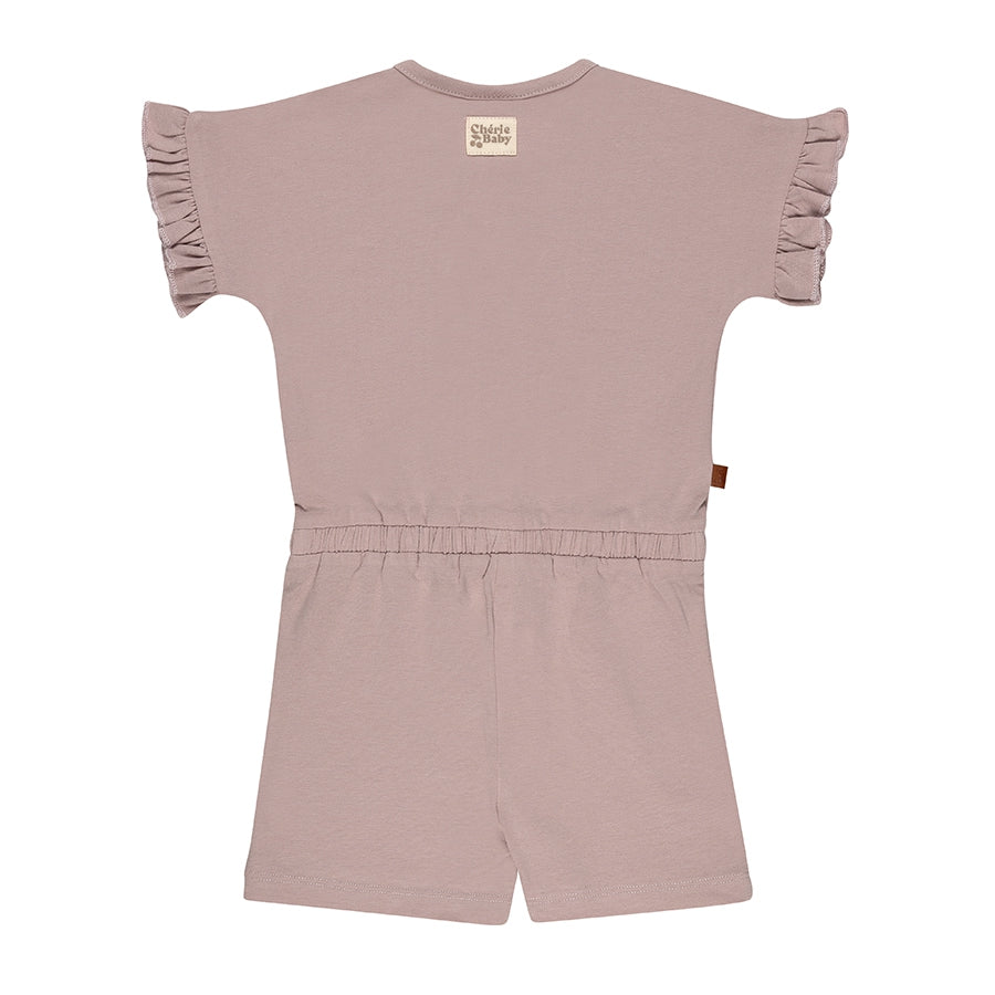 Short Onesie Kids | Cloud Gray