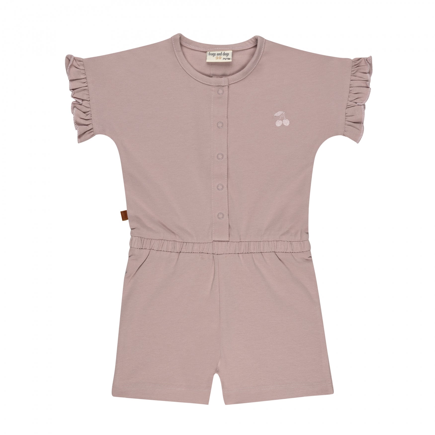 Short Onesie Kids | Cloud Gray