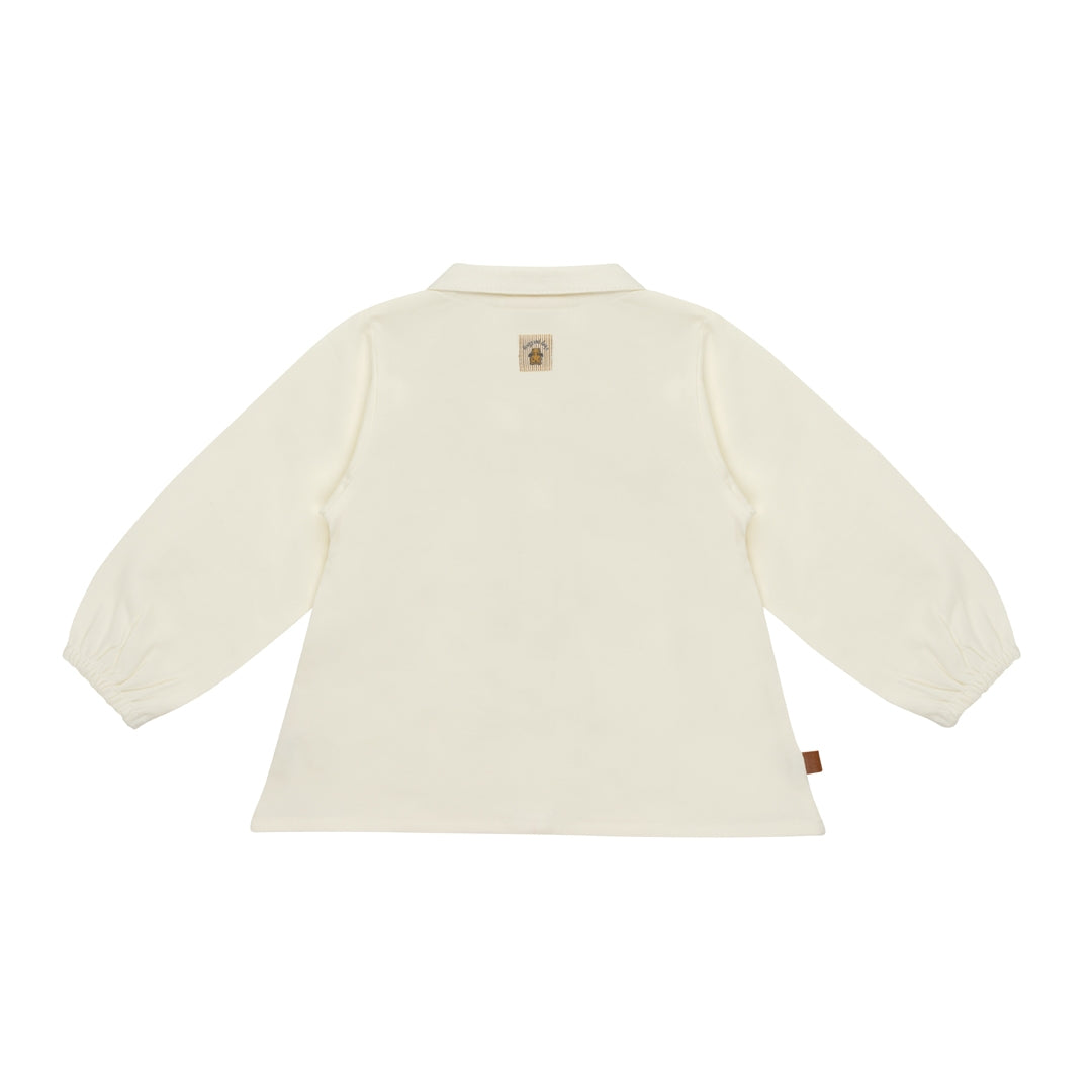 Blouse Girls Baby | Pearled Ivory