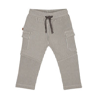 Cargo Pants Stripes | Whisper White
