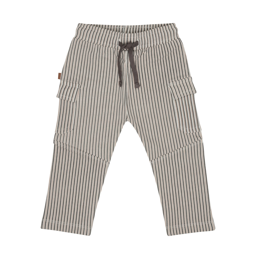 Cargo Pants Stripes | Whisper White