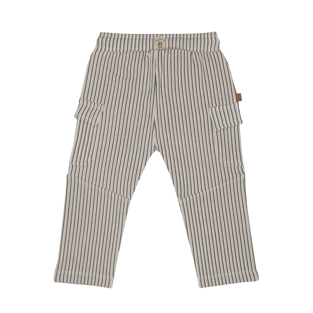 Cargo Pants Stripes | Whisper White