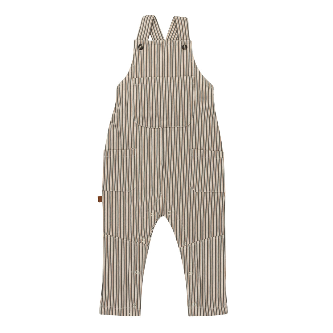 Dungaree Stripes | Whisper White