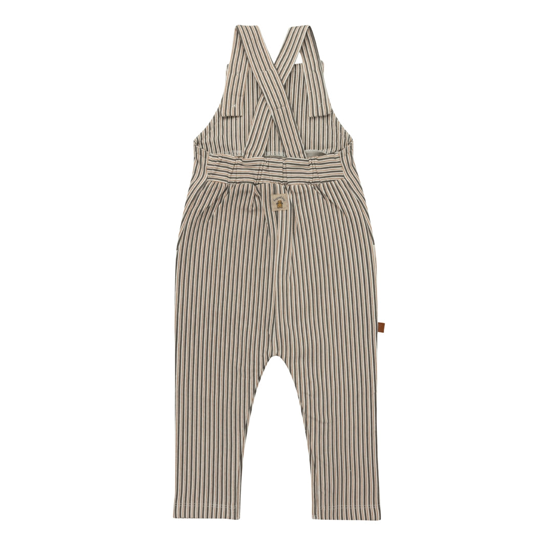 Dungaree Stripes | Whisper White