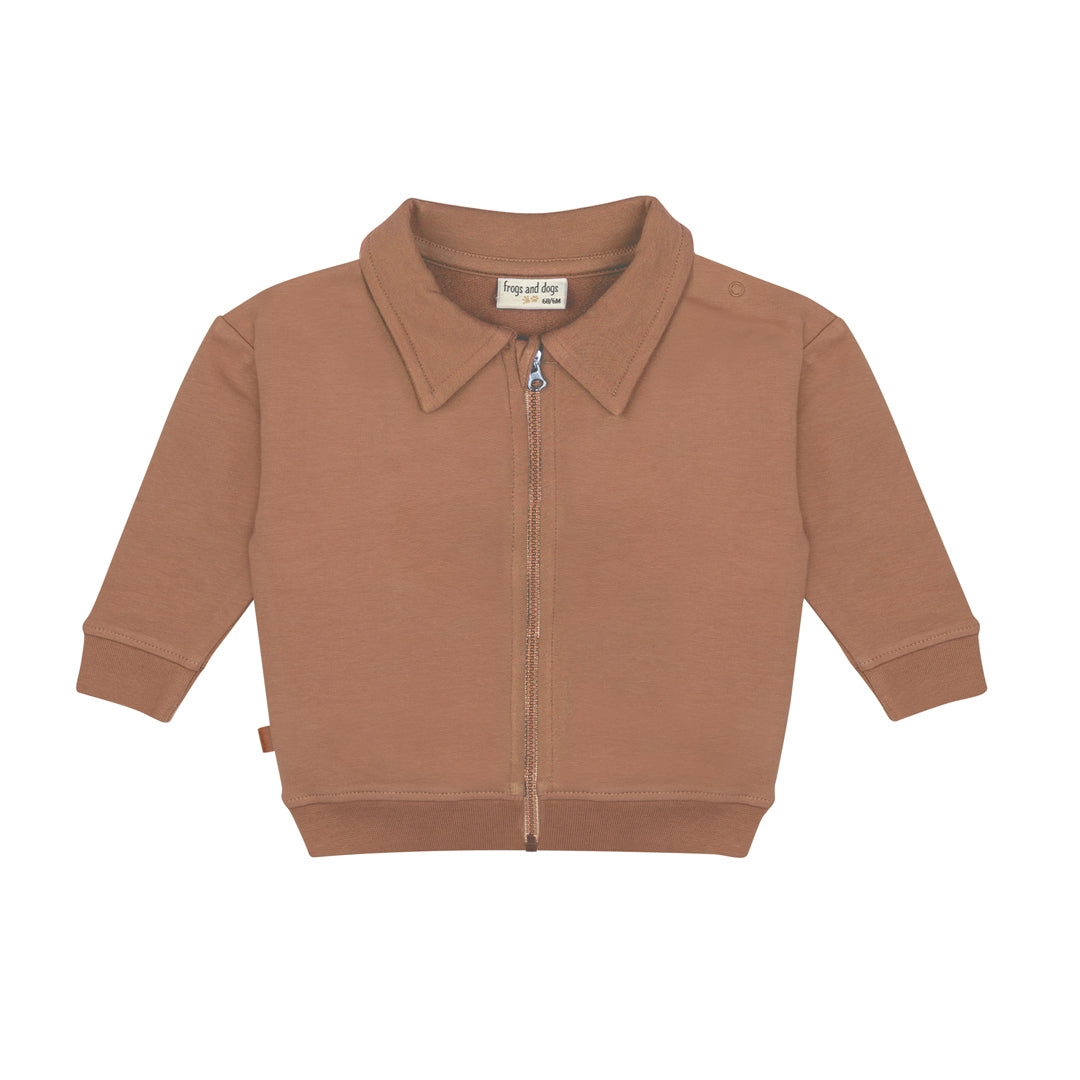 Jacket Plain Zipped | Beaver Fur