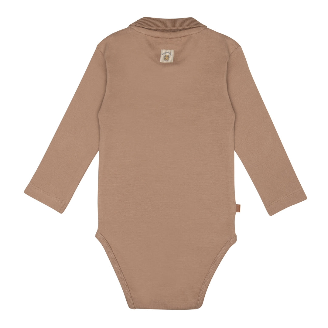Polo Romper Beaver | Beaver Fur