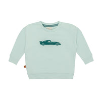 Sweater Fast Car | Pastel Blue