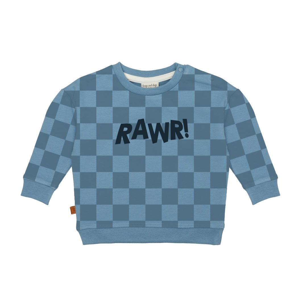 Sweater Block Rawr! | Blue Shadow