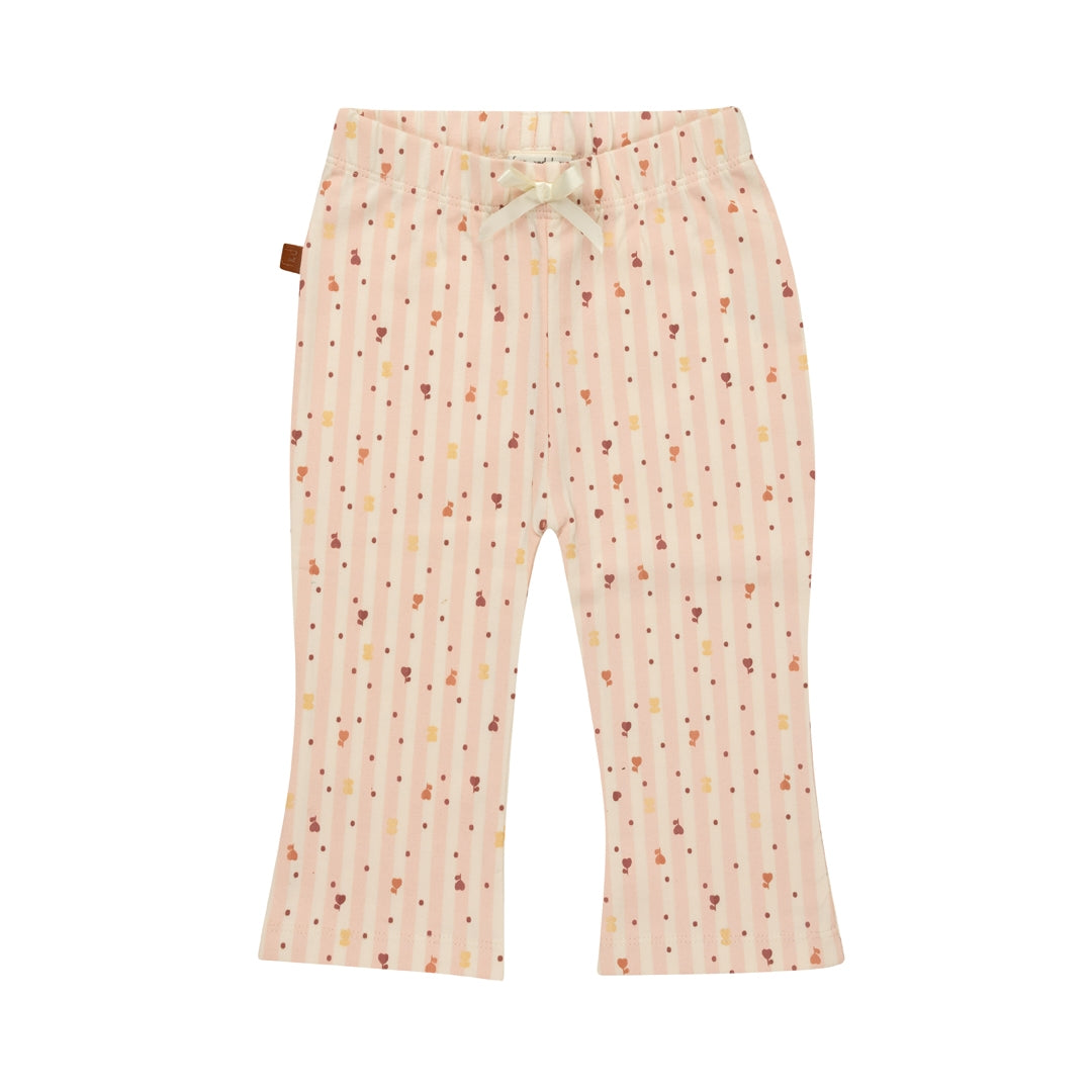Flared Pants Stripes | Angel Wing