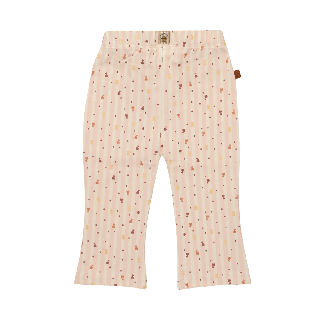 Flared Pants Stripes | Angel Wing