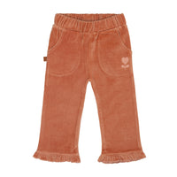 Velvet Wide Pants | Cameo Brown