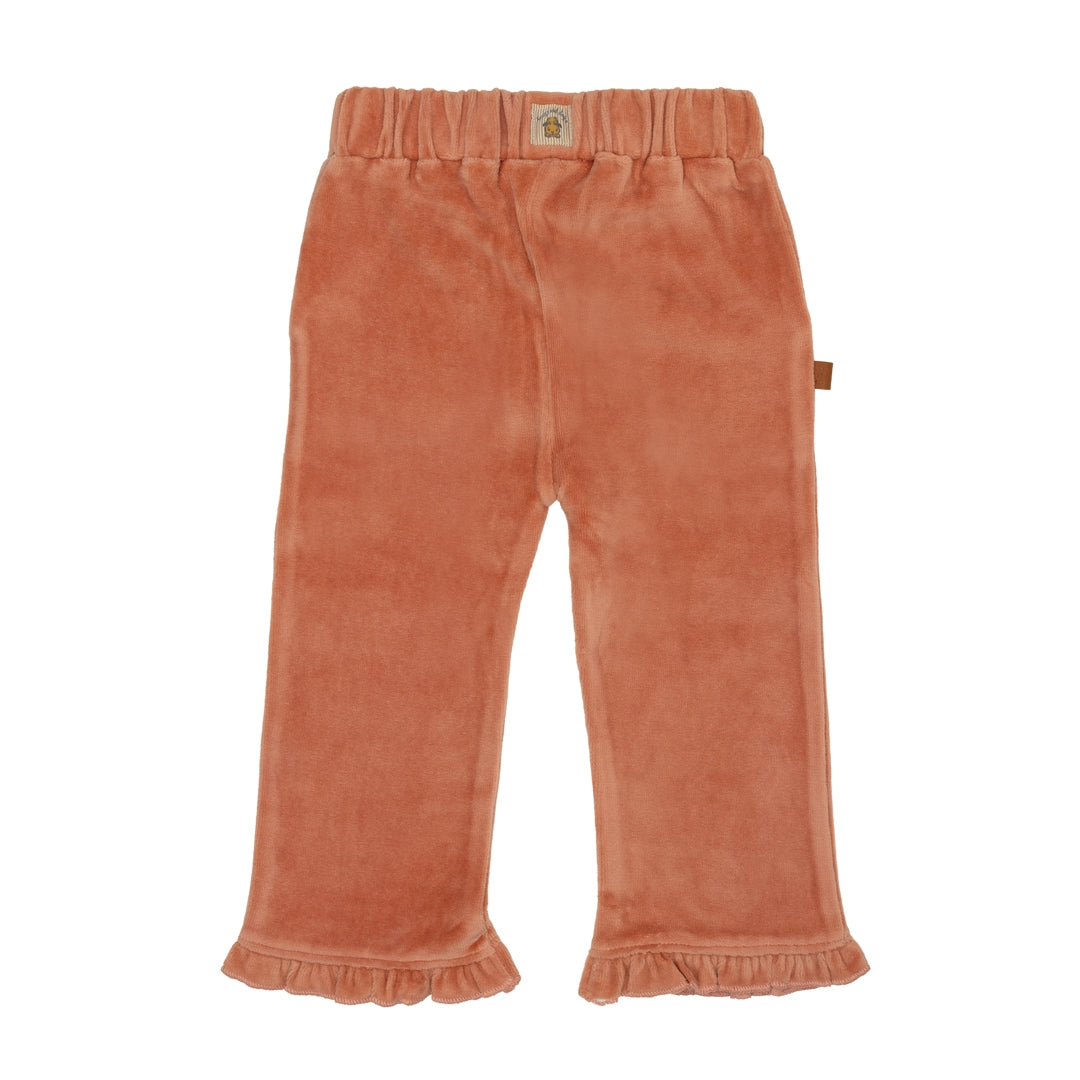 Velvet Wide Pants | Cameo Brown