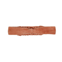 Velvet Hairband | Cameo Brown