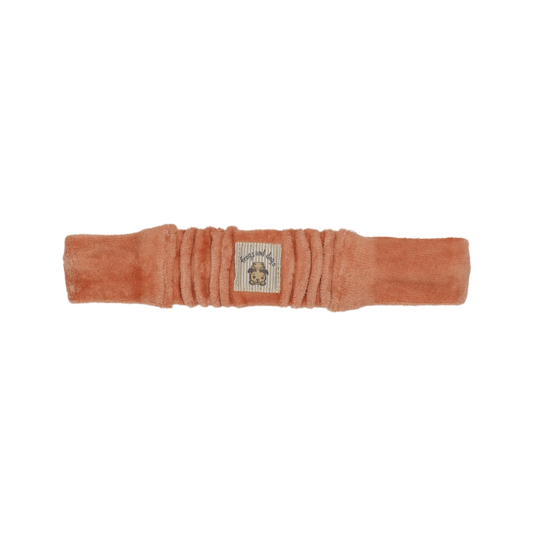 Velvet Hairband | Cameo Brown