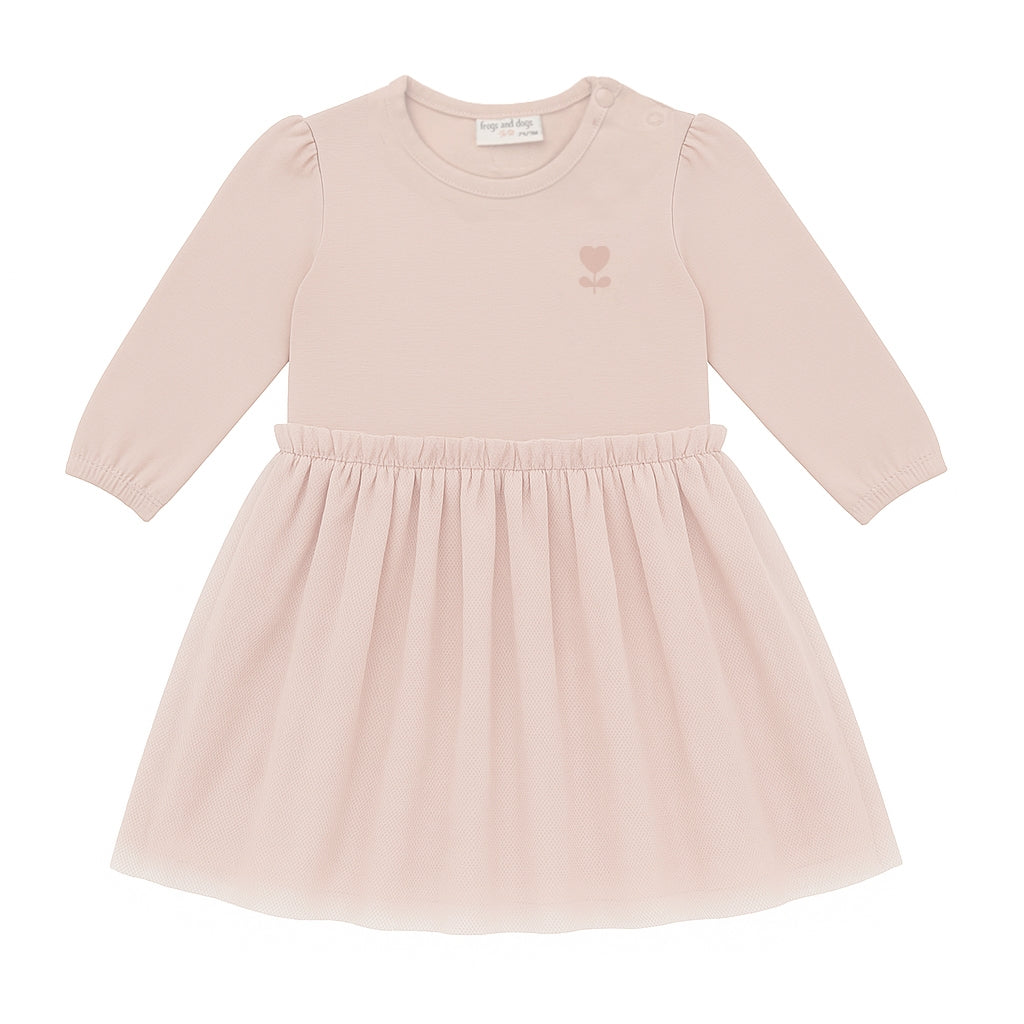 Tutu Dress | Silver Peony
