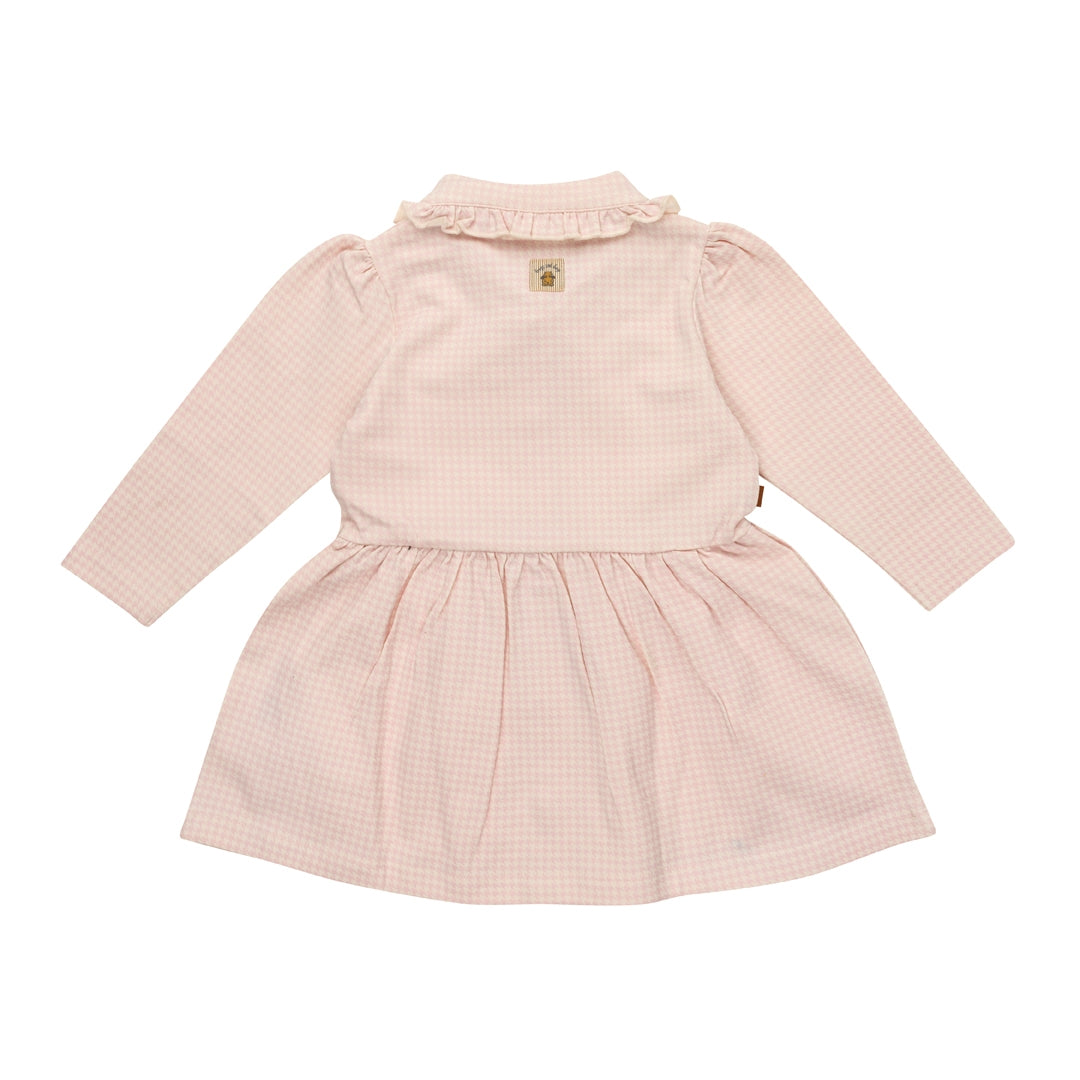 Dress Dogtooth | Bridal Blush