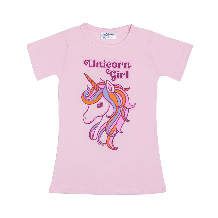 Unicorn Bigshirt | Pink