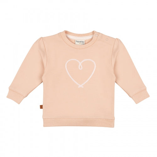 Heart Sweater Kids | Rose Chintz