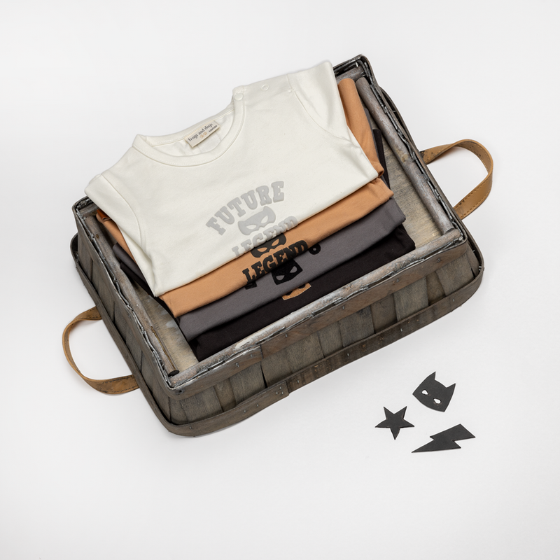 Little Hero Kids Shirt Legend | White Alyssum