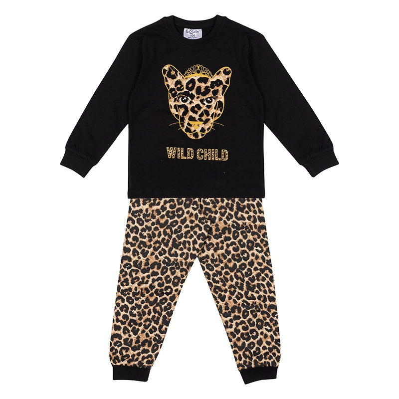 Pyjama Teen Wild Child | Black