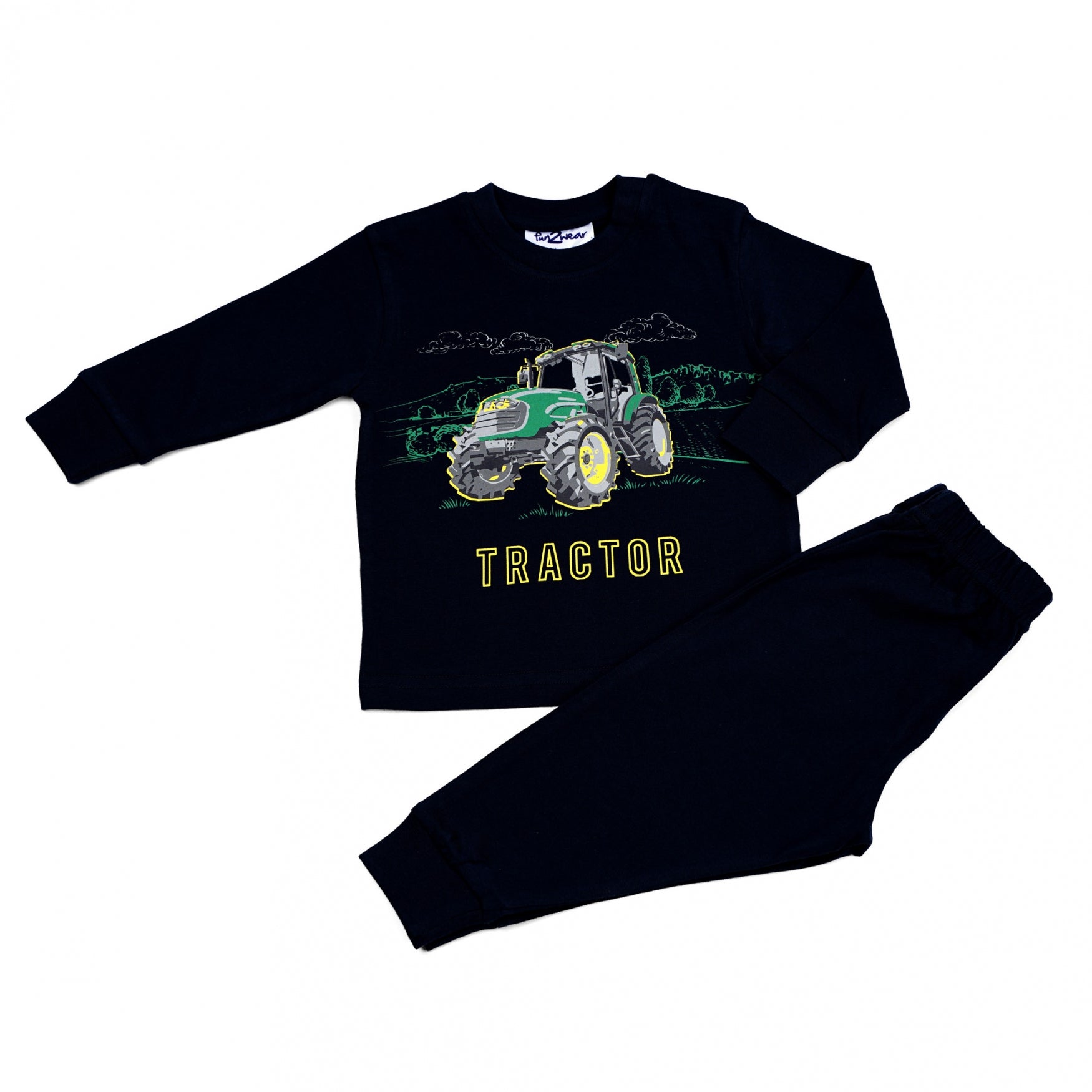 Pyjama Teen Tractor | Black