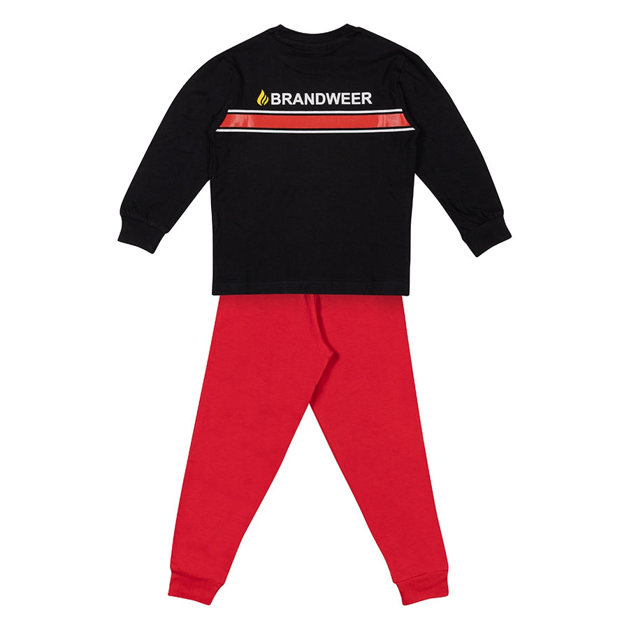 Pyjama Kids Brandweer Uniform | Gitzwart