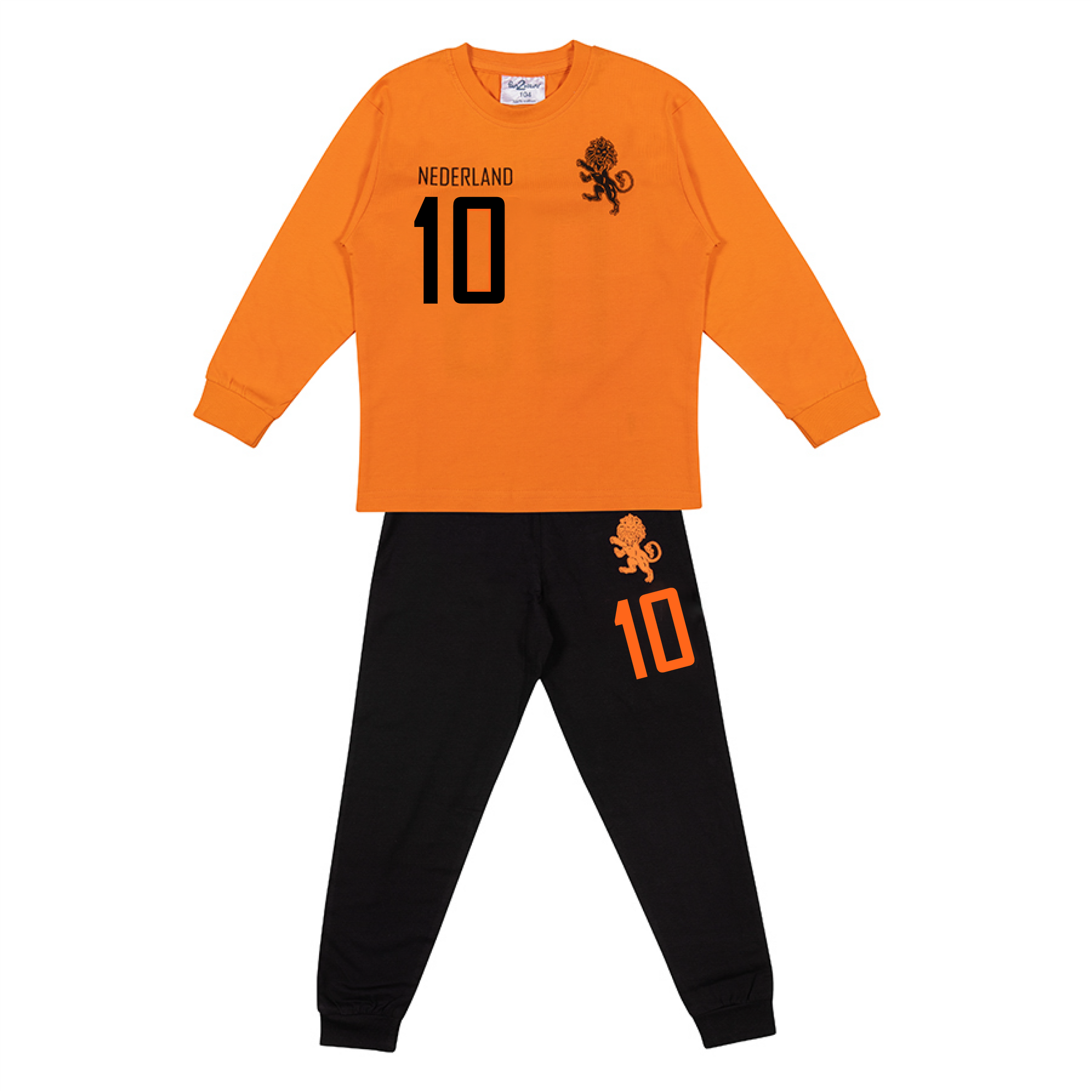 Pyjama Kids Elftal | Jet Black