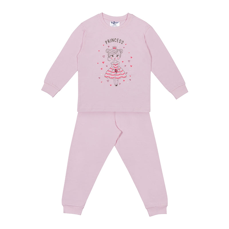 Pyjama Kids Princess | Light Pink