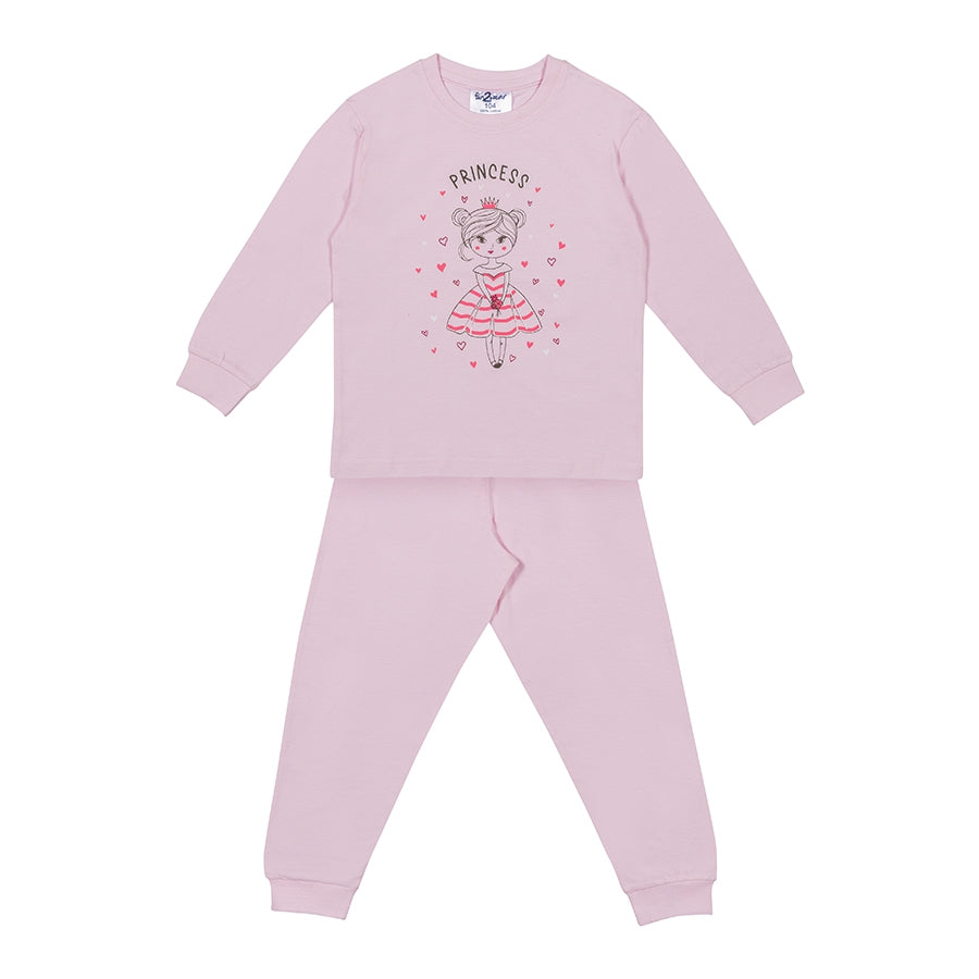 Pyjama Baby Prinses | Licht Roze