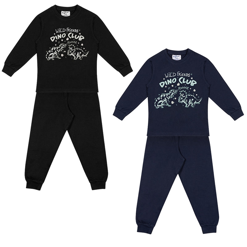 Pyjama Kids Dino Club | Navy