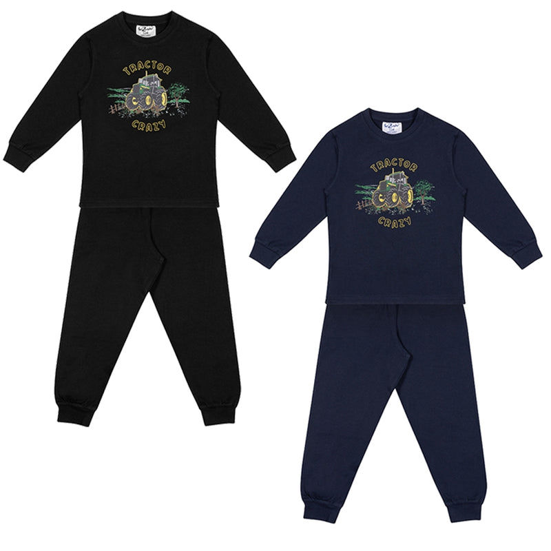 Pyjama Kids Tractor Crazy | Navy