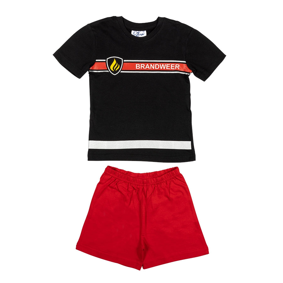 Brandweer Shortama Kids | ASSORTI