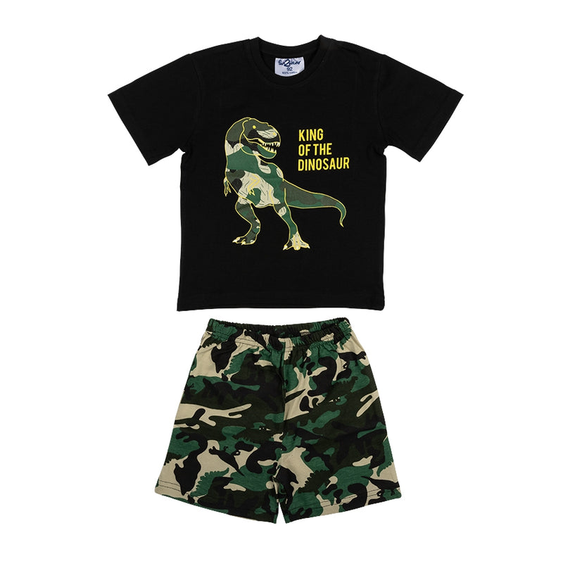 Dino Shortama Baby | Black