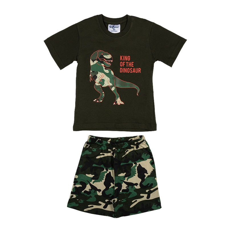 Dino Shortama Kids | Khaki