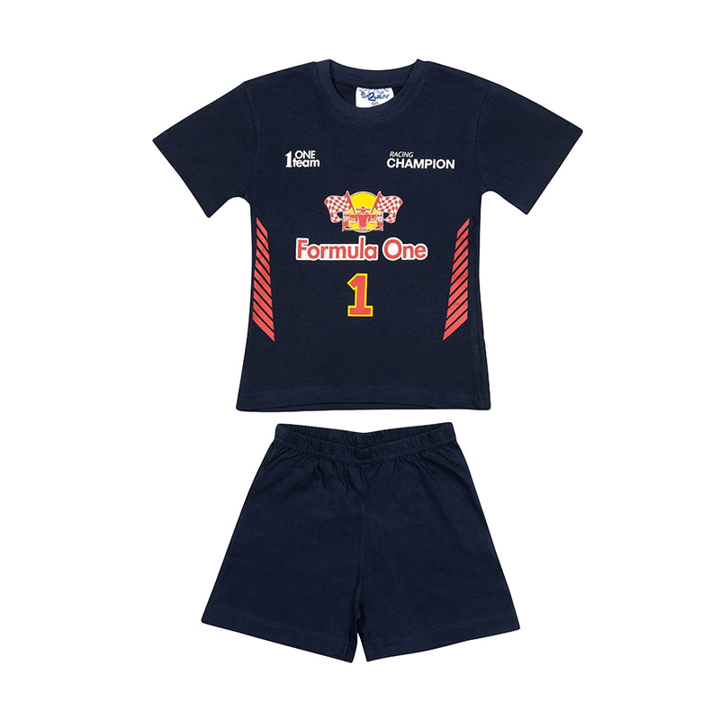 Driver 1 Shortama Teen | Dark Navy