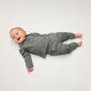 Little Hero Baby Jogging Pants | Smoked Pearl