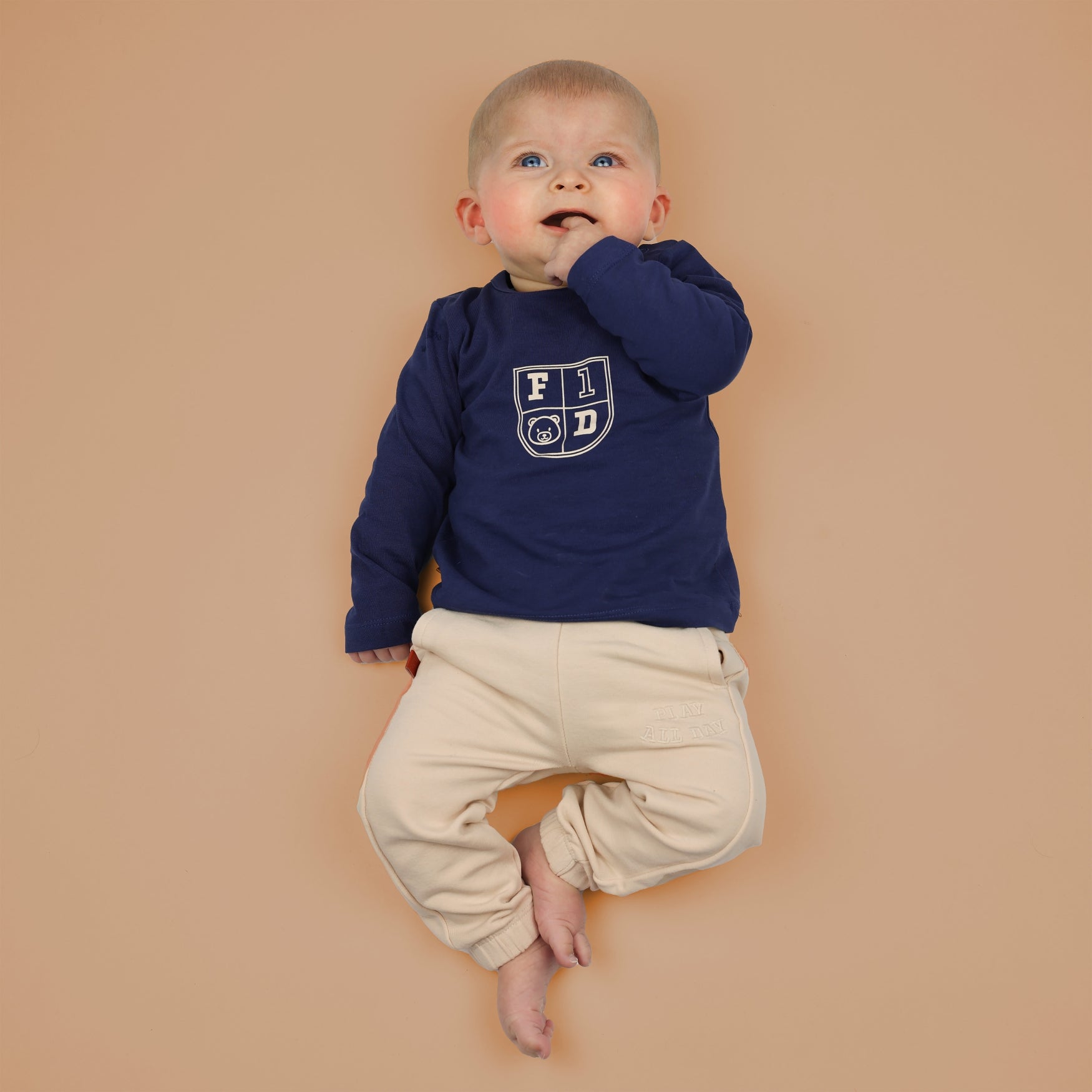 Play All Day Kids Shirt Shield | Patriot Blue