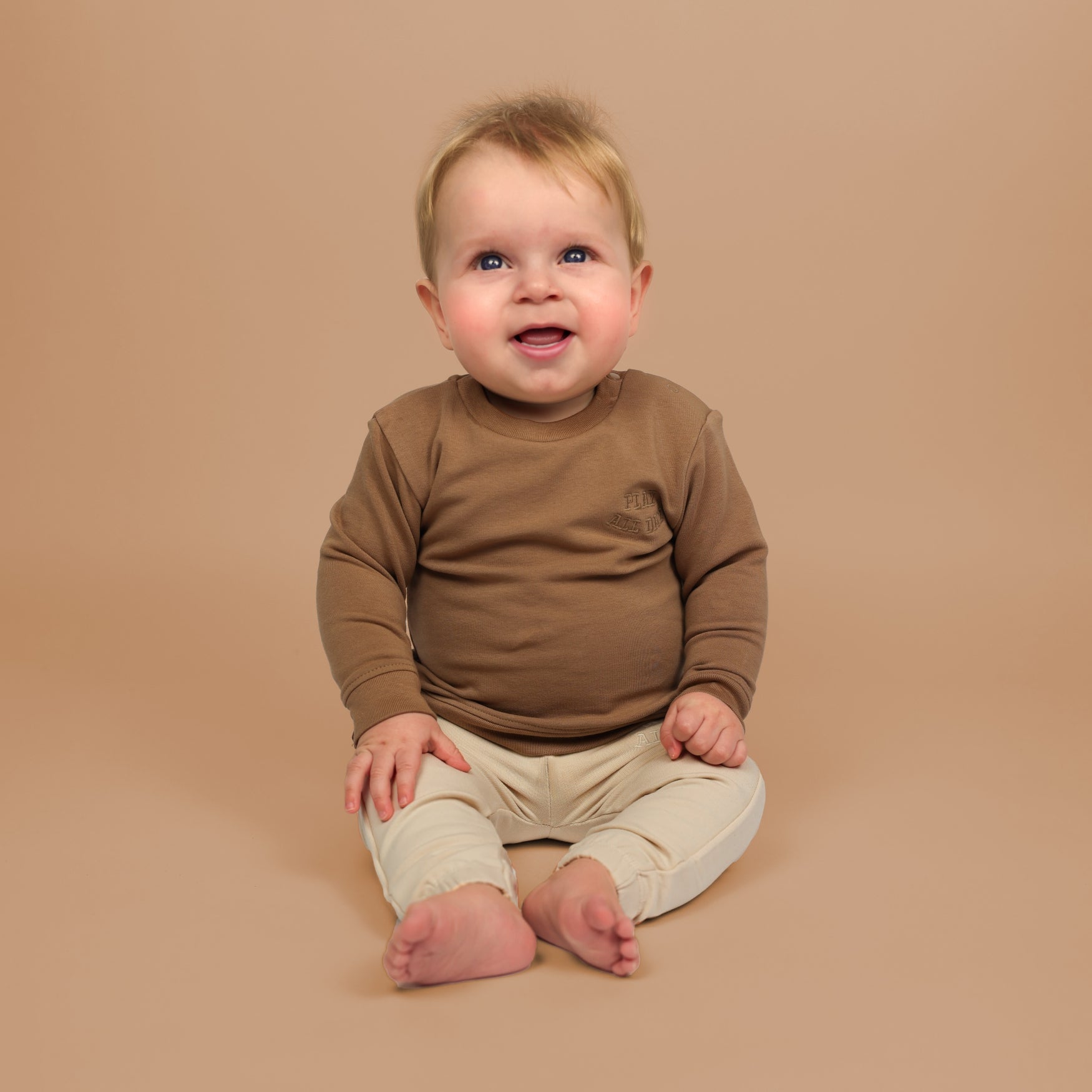 Play All Day Kids Sweater | Beaver Fur