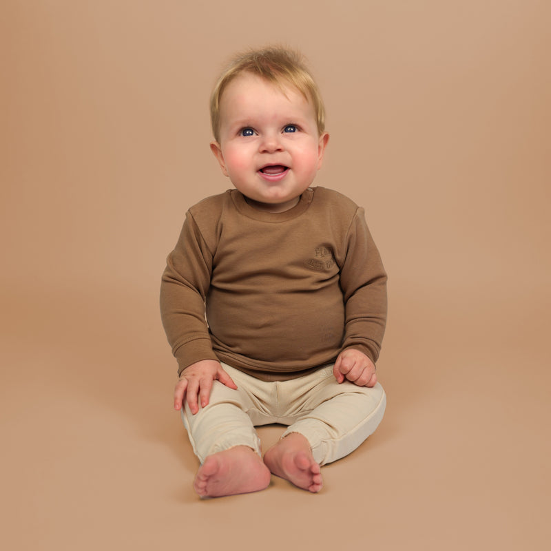 Play All Day Kids Sweater | Beaver Fur