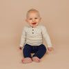Play All Day Baby Polo Shield | Smoke Gray
