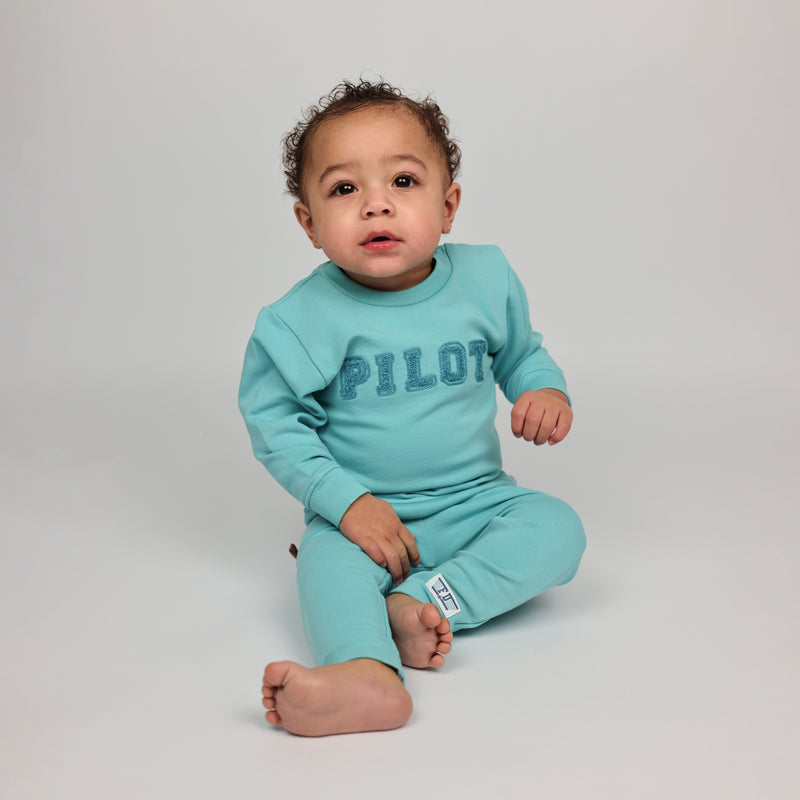 Pilot Club Baby Sweater Pilot | Aqua Sea