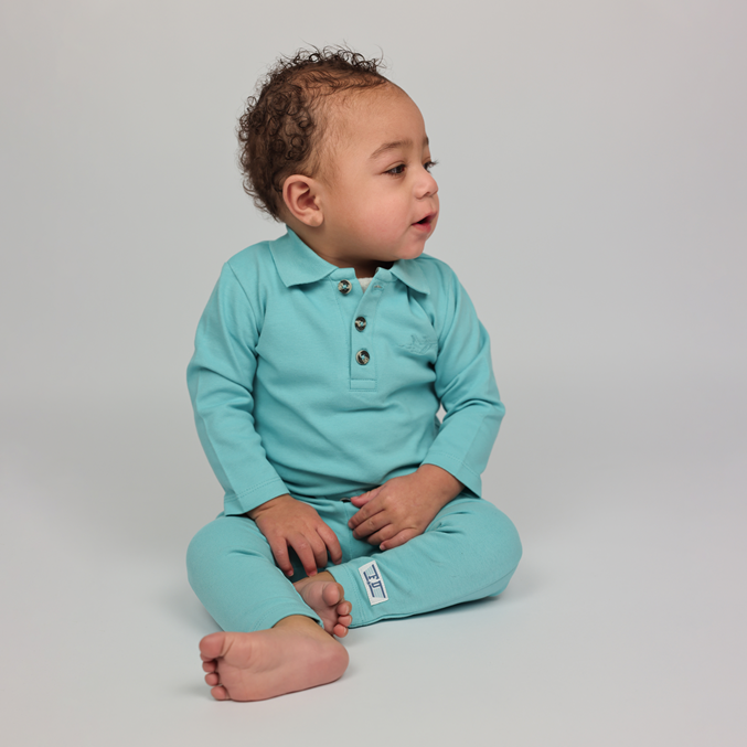 Pilot Club Baby Polo | Aqua Sea